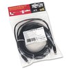 Tripp Lite CAT5e 350 MHz Molded Patch Cable, 25 ft, Black N002-025-BK